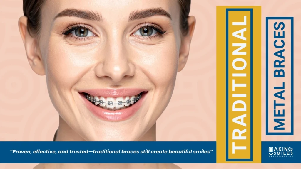 Traditional Metal Braces in Madison, AL | Making Smiles Orthodontics