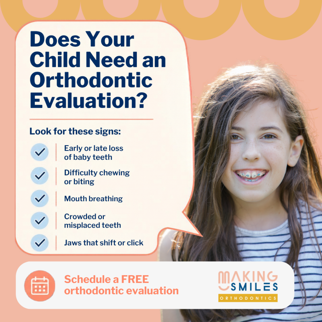 does your child need an orthodontic evaluation?